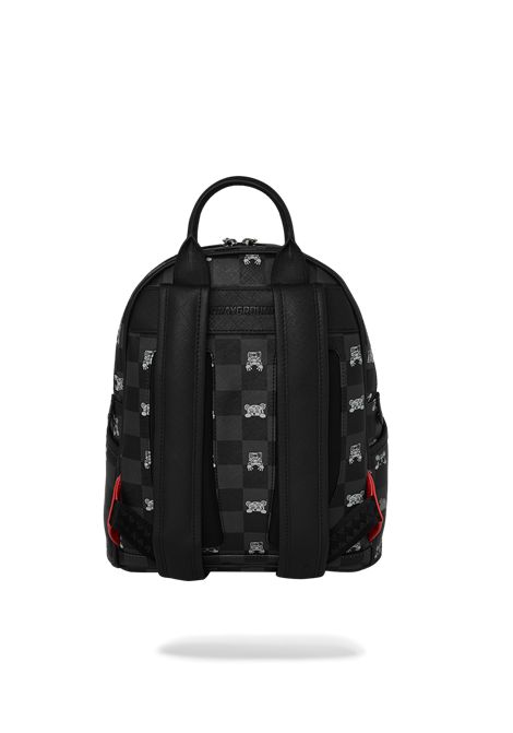 Zaino con Shark Mouth SPRAYGROUND | 910B8908NSZGRAY PEEKING CHARACTER CHECKSA